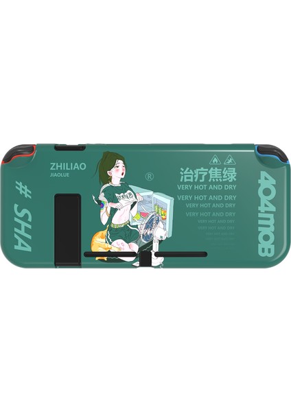 Nintendo Switch Için Takılabilir Koruyucu Kılıf Ns Konsolu ve Joy Con Kontrolörleri Için Yumuşak Tpu Ince Kılıf Kapağı (Yurt Dışından)