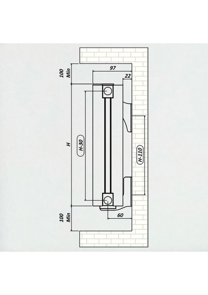 Visage Alüminyum Radyatör Beyaz fiyatları