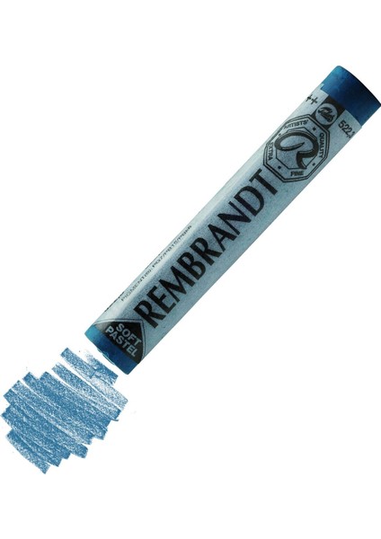 Soft Pastel Boya Tekli Yedek Renk 522 2 Turquoise Blue