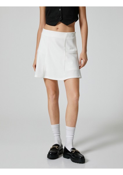 Mini Şort Etek A Kesim Yüksek Bel Rahat Kesim modelleri