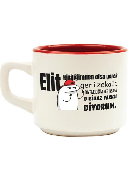 Elit Kişiliğimden Olsa Gerek Baskılı Kırmızı Venüs Kupa