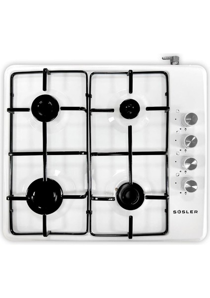 Süsler SSO-2126 Doğalgazlı Beyaz Emaye Ocak fiyatları