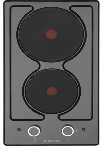 Eminçelik 2 Gözlü Emaye Elektrikli Ocak Ah 4102 BE30 Sancak Alimer
