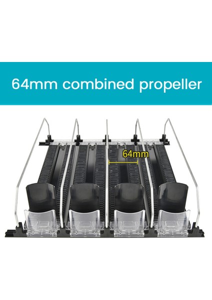 Soda, Bira ve Diğer Içecekler Için Ayarlanabilir Kayma Otomatik Itme Çektirmeli Buzdolabı Için Soda Kutu Dispenseri (Yurt Dışından) fiyatları