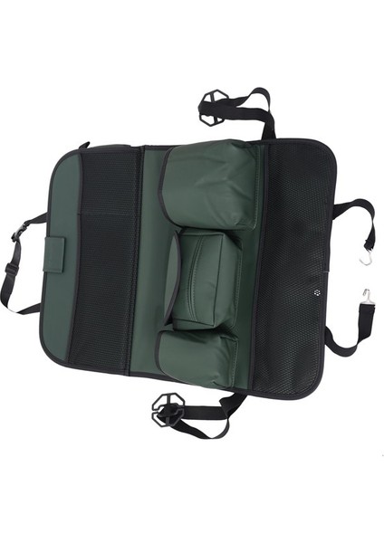 Araba Arka Organizatör Geri Katlanır Organizatör Çantası Saklama Kutusu Depolama Malzemeleri Araba Malzemeleri, Yeşil (Yurt Dışından) fiyatları