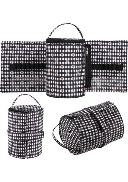 Küçük Iplik Saklama Çantası Taşınabilir Örme Yün Çantalar Katlanabilir Cerchet Kanca Çanta Dikiş Araçları Aksesuarları Hediye Gri (Yurt Dışından) indirimleri