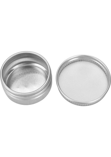 75X 15ML Alüminyum Teneke Makyaj Mum Kapları Kapasiteli Boş Büyük Kozmetik/mum//saç Ürünü (Yurt Dışından)