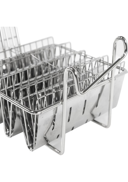 6 Izgara Mutfak Kızarmış Pişirme Patates Kızartması Sepeti Tortilla Kızartma Sepeti Derin Yağ Fritöz Sepeti Paslanmaz Çelik (Yurt Dışından) modelleri