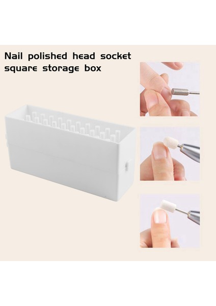 Tırnak Matkap Uçları Tutucu Toz Geçirmez Standı Görüntüleyici Organizatör Konteyner 30 Delik Manikür Araçları Akrilik Kapak Kılıf Manikür Araçları (Yurt Dışından) indirimleri