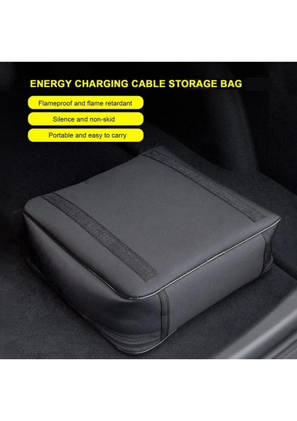 Ev Araç Şarj Kablosu Saklama Çantası Elektrikli Araç Şarj Cihazı Fişi ve Soket Saklama Çantası Su Geçirmez Saklama Çantası (Yurt Dışından) modelleri