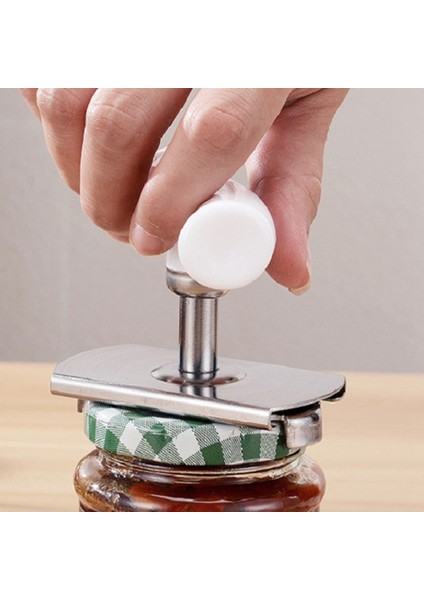 S Şekli Kolu Artrit Paslanmaz Çelik Kapak Konserve Açacağı Şişe Açacağı Çok Fonksiyonlu Ayarlanabilir Şişe Kavanoz A (Yurt Dışından) modelleri
