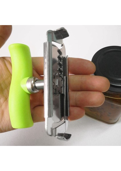 S Şekli Kolu Artrit Paslanmaz Çelik Kapak Konserve Açacağı Şişe Açacağı Çok Fonksiyonlu Ayarlanabilir Şişe Kavanoz A (Yurt Dışından) fırsatları