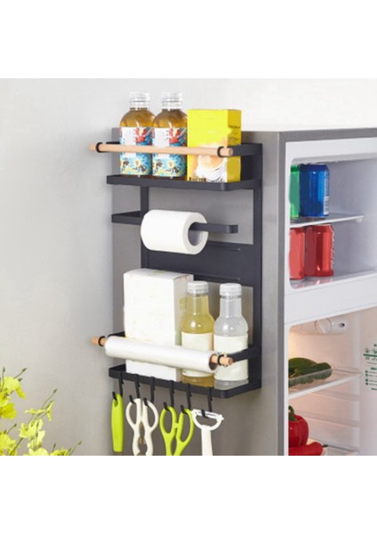 Mutfak Rafı Buzdolabı Manyetik Organizatör - Tasarım Kağıt Havluluk, Ağır Hizmet Tipi Buzdolabı Raf Depolama (Yurt Dışından) modelleri