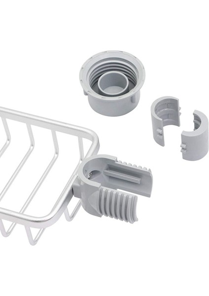 2 Adet Alüminyum Duş Depolama Sepeti Mutfak Banyo Için Tek Katmanlı Depolama Şampuan Sabun Duş Depolama Rafı B (Yurt Dışından) fırsatları