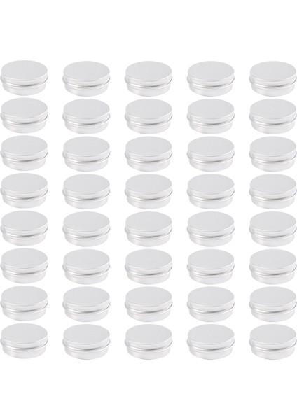 40 Vidalı Yuvarlak Alüminyum Teneke Kutu Paketi - Alüminyum Vidalı Kapaklı Yuvarlak Teneke Konteyner Şişesi (Yurt Dışından)