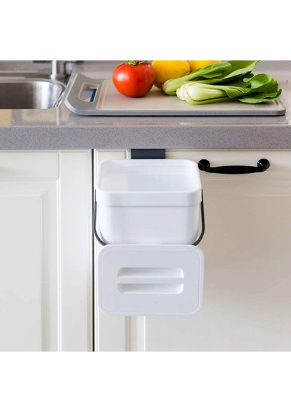 Tezgah Veya Kompostlama Için Mutfak Kompost Kutusu, Çıkarılabilir Hava Geçirmez Kapaklı Ndoor Ev Çöp Kovası Yeşil (Yurt Dışından) indirimleri