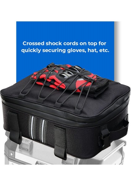 Motosiklet Arka Koltuk Bagaj Çantası Kuyruk Kutusu Üst Çanta R1200GS R1250GS Aksesuarları (Yurt Dışından) indirimleri