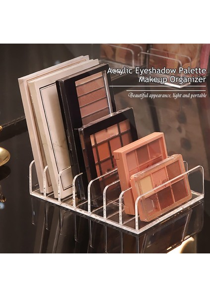 2 Adet Akrilik Göz Farı Paleti Makyaj Organizatör, 7 Hücreli Kozmetik Depolama, Kozmetik Için Aksesuar Depolama Organizatör (Yurt Dışından) fiyatları