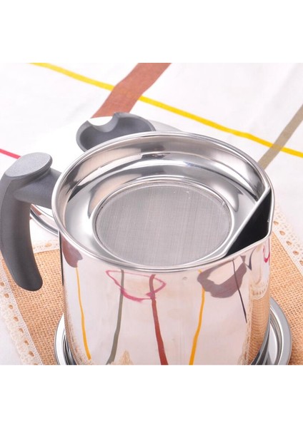 2.3l Yağ Filtresi Pot Mutfak Ev Kapasiteli Filtre Yağı Cüruf Yağ Ayırıcı Yağ Şişesi Mutfak Filtresi Pot (Yurt Dışından) fırsatları