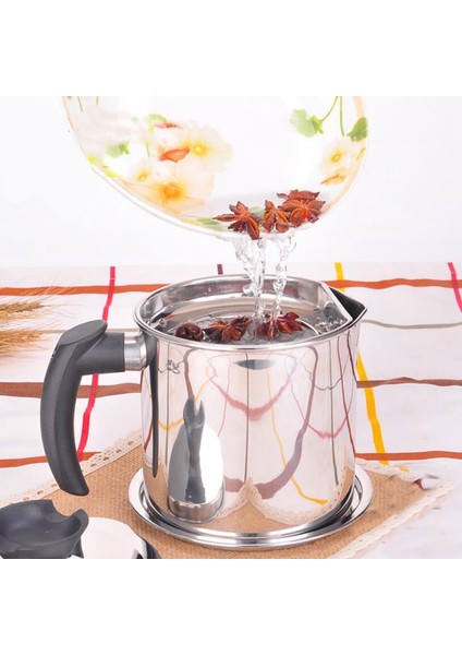 2.3l Yağ Filtresi Pot Mutfak Ev Kapasiteli Filtre Yağı Cüruf Yağ Ayırıcı Yağ Şişesi Mutfak Filtresi Pot (Yurt Dışından) indirimleri