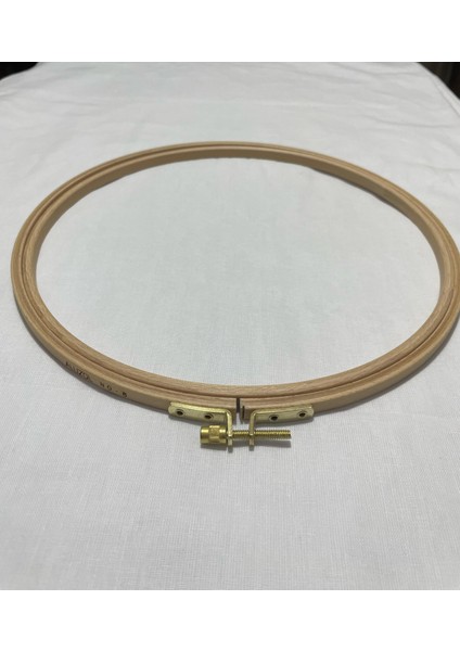 Allizol Vidalı Aşap Nakış/punch Kasnağı (25 Cm’lik tek kasnak), punch kasnak, nakış kasnak, vidalı kasnak
