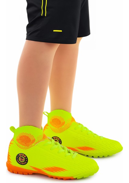 Kiko Kids 142 Fhs Boğazlı Halı Saha Erkek Çocuk Futbol Ayakkabı