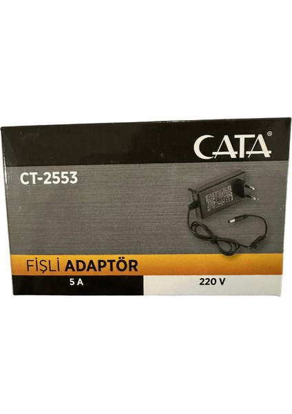CT-2553 5 Amper 220V Fişli Adaptör