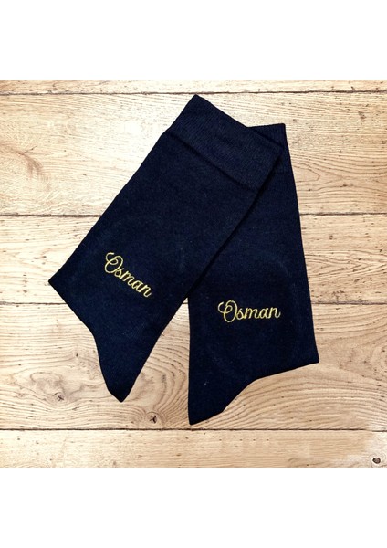 Kişiye Özel Isim Veya Harf Nakışlı Hediyelik Damat, Gelin Veya Sevgili Çorabı fiyatları