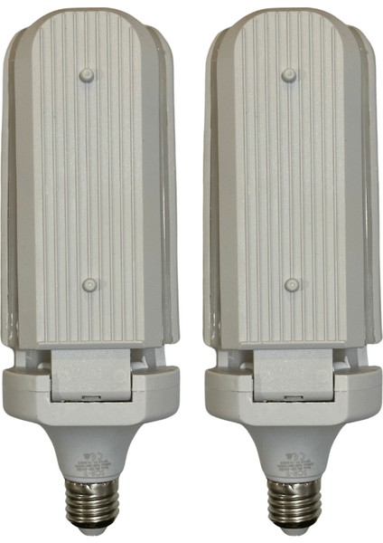30W (270W) 6500K (Beyaz Işık) E27 Duylu Pervane LED Ampul (2 Adet)