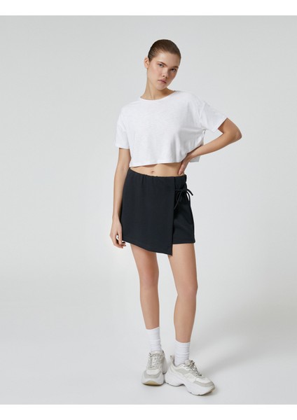 Spor Basic Spor T-Shirt Kısa Kollu Bisiklet Yaka fiyatları