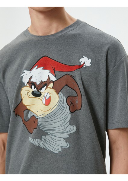 Tazmanya Canavarı T-Shirt Lisanslı Baskılı
