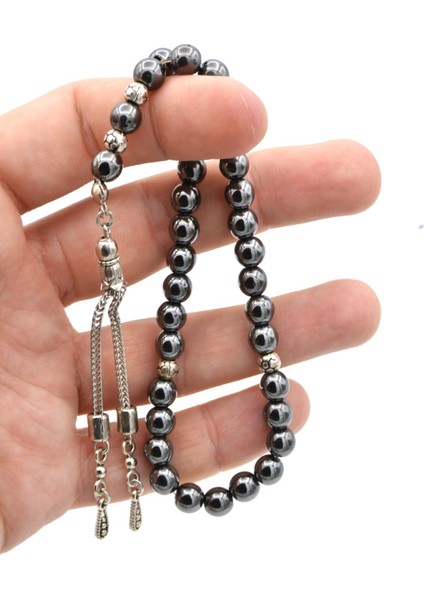 Hakiki Doğal Hematit Taşı Tesbih fırsatları