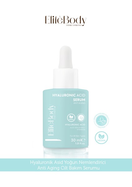 Hyaluronik Asid Yoğun Nemlendirici Anti Aging Cilt Bakım Serumu fiyatları