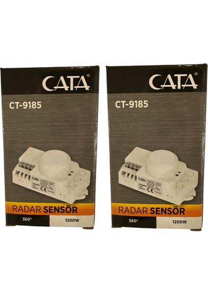 CT-9185 1200W 360 Derece Radar Sensör (2 Adet)