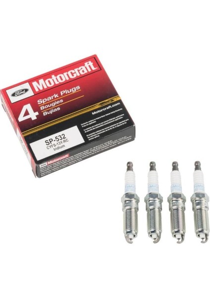 Mondeo Buji Lpg Iridyumlu (4 Adet ) 1993-2001 Motorcraft