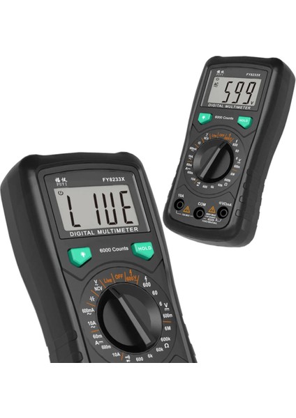 Powermaster FY8233X Digital Multimetre Ölçü Aleti Ac Dc Direnç Dijital Ölçüm Cihazı