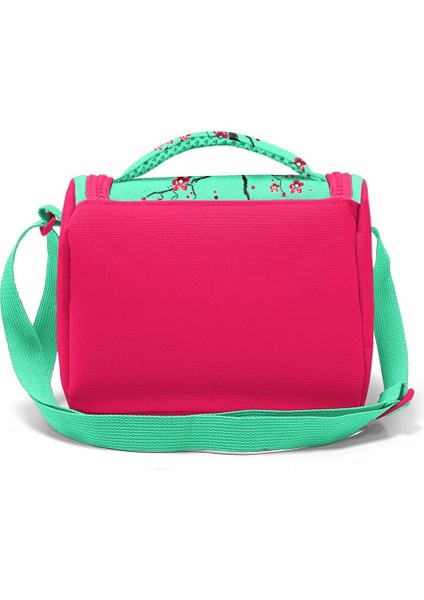 Thermo Beslenme Çantası Su Yeşili Neon Mercan Koala Desenli fırsatları