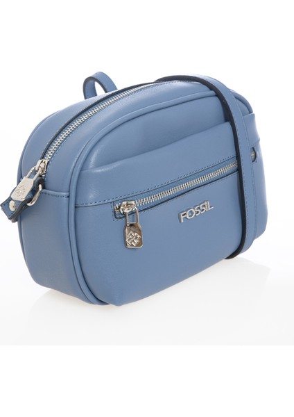 Koyu Mavi Kadın 24X15X9 cm Çapraz Çanta 05FM24Y1020