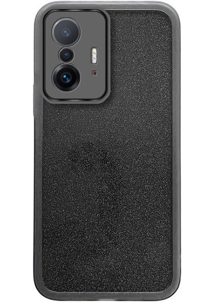 Xiaomi Mi 11T Pro Uyumlu Kılıf Zebana Işıltım Silikon Kılıf (Kamera Lens Korumalı) Siyah