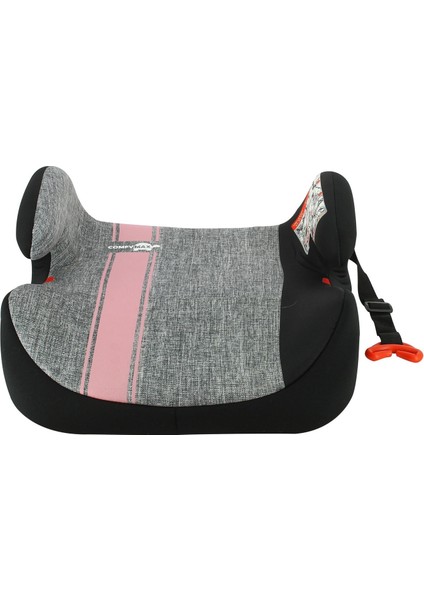 Comfort Isofixli Yükseltici 15-36KG Oto Koltuğu - Pink Line