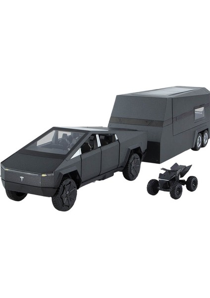 Cingo1:32 Tesla Pikap Römorku Alaşım Modeli (Yurt Dışından)