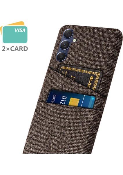 Samsung Galaxy M54 5G/F54 5g Pc+Çift Kart Yuvaları ile Kumaş Anti-Drop Için Telefon Kılıfı (Yurt Dışından) fiyatları
