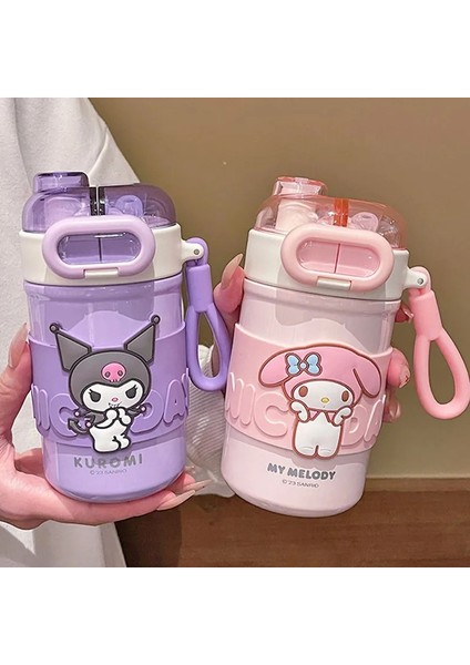Yeni Karikatür Yalıtımlı Su Bardağı 410ML (Yurt Dışından)