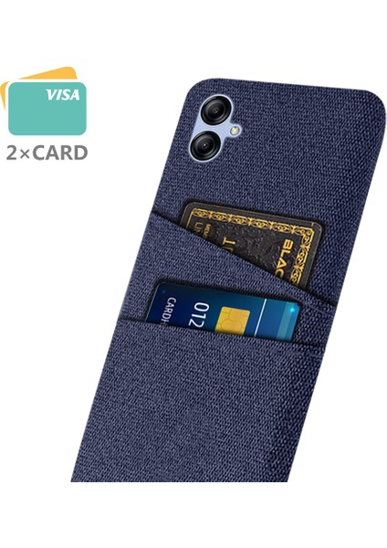 Samsung Galaxy A04E 4g Çizgiye Dönüş Bezi Doku Doku Telefon Geri Cep Telefonu 2 Kart Yuvası Si Telefon Kılıfı (Yurt Dışından)
