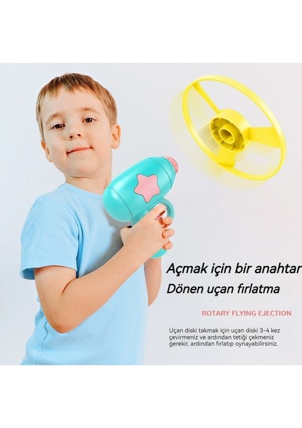 Çocuk Açık Hava Oyuncakları Frizbi Fırlatma Oyuncak (Yurt Dışından)