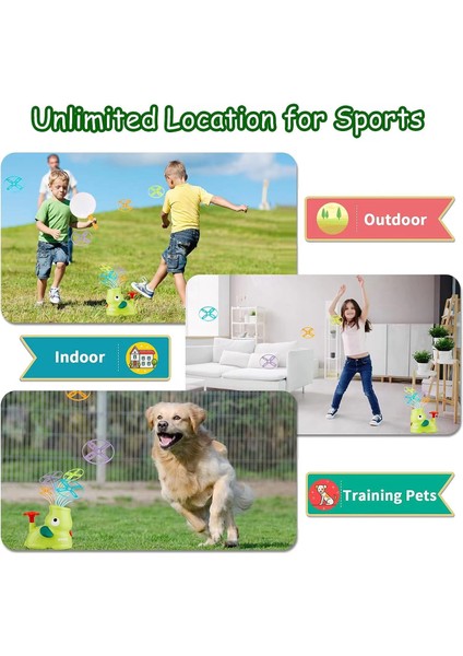 Çocuk Pedallı Uçan Daire Fırlatma Oyuncağı (Yurt Dışından)
