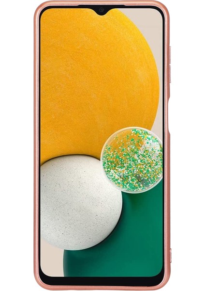 Samsung Galaxy A34 Için 5g Glitter Tpu Çerçeve Sert Pc Geri Elektrapan Telefon Çizgi Altın Telefon Kılıfı (Yurt Dışından)