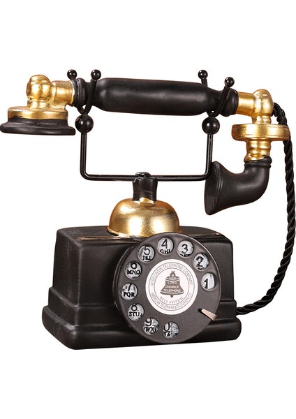 Amerikan Retro Telefon Modeli Oturma Odası Dekorasyonu (Yurt Dışından)