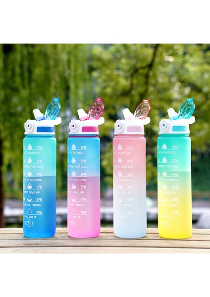 Sports Büyük Kapasiteli Su Şişesi 1000ML (Yurt Dışından)