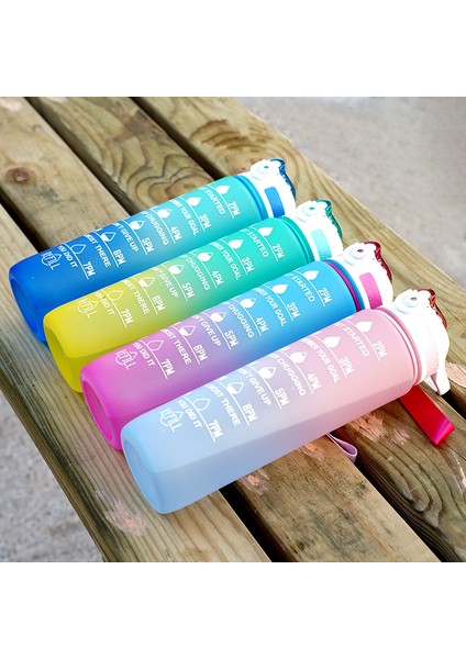 Sports Büyük Kapasiteli Su Şişesi 1000ML (Yurt Dışından)